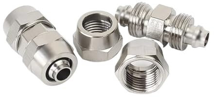 1 connecteur pneumatique rapide en nickel plaqué cuivre(PG 12-14)