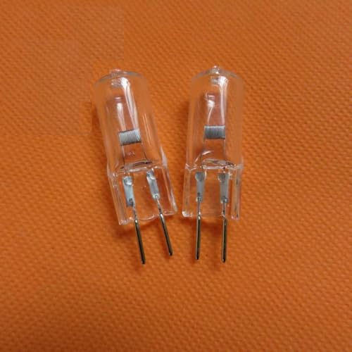 TYKGSQIP G6.35 Halogen Bulb 24v 100 W150W 250W 24v Warm White 2700K GY6.35 Base Halogen Light Source, Suitable for Cabinet Light Display Light(3pcs/24V 150W)