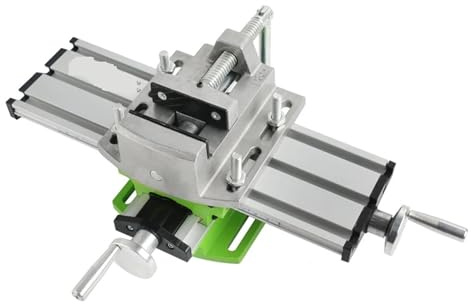 Drehmaschine Multifunktions-Fräsmaschine, Tischbohrmaschine, Schraubstock, Arbeitstisch, X- und Y-Achsen-Verstellung, Koordinatentisch, Flachzange, Schraubstock