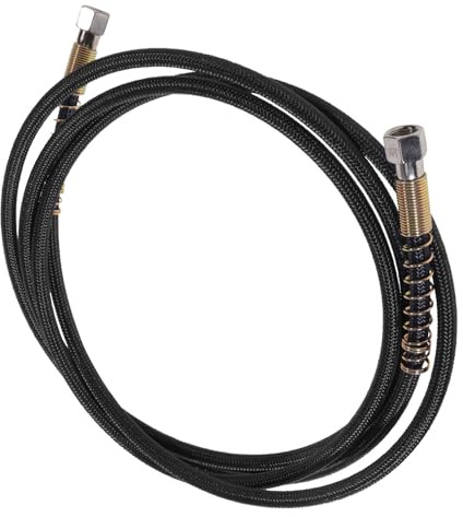 POPETPOP 3 Meter Steaming Tube High Pressure Steam Hose Iron Material Sturdy Withstand High Temperatures and Pressures Replacement Steam Iron Hose