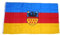 Fahne/Flagge Siebenbürgen Rumänien NEU 90 x 150 cm