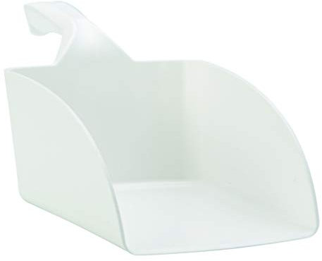Vikan 5670 Hand Scoop, White, Large, 2 Litre