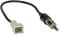 tomzz Audio 1519-000 Antennenadapter GT13 kompatibel mit Kia Picanto Cerato Soul Sportage Ceed Hyundai i10 i20 i30 auf DIN 150 OHM