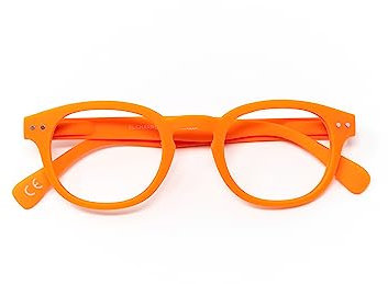 CHARRO Occhiali da Lettura Modello Florida Arancione, Diottria +1 - 1 Prodotto
