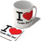 McMug - I Love Costa Del Sol - Mug and Coaster Set, Ceramic, 11fl.oz.