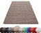 HomebyHome Shaggy Teppich Läufer Flur 80 x 150 cm - Shaggy Teppich Hochflor Beige Extra Weich und Flauschig - Bettvorleger Teppiche für Schlafzimmer - Waschbarer Küchenläufer - Carpet, Halı, Kilim