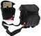 Navitech Black Action Camera Case/Cover - with Multiple Pockets, Including Customisable Internal Storage compartments for The EKEN H8 Pro WiFi 4K Waterproof Action Camera