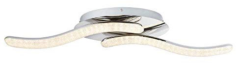 GLOBO Deckenleuchte, Chrom, 24 W