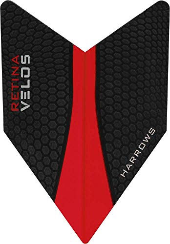 Harrows Retina Velos - Dart-Flights – extra stark (rot)