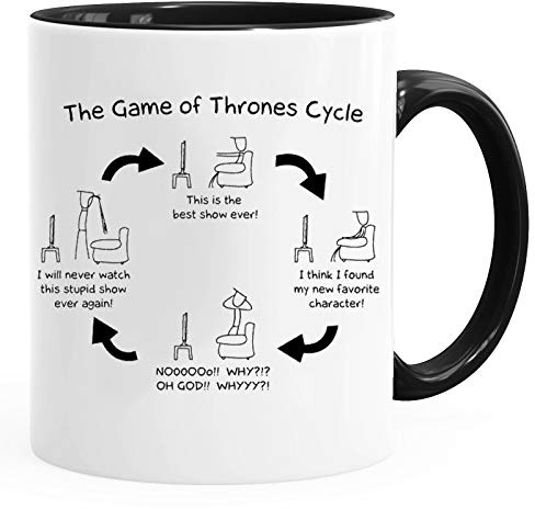 Acen Merchandise of Thrones Inspired of Thrones Cycle' - Fun Keramik Tasse Kaffee Tee Becher