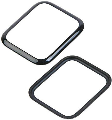 Displayglas Frontglas Ersatzglas für Apple Watch Serie 4 u. Apple Watch 5 u. Apple Watch 6 Reparatur Schwarz 44mm