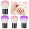 Brosses de Poussière à Ongles 4 Pcs Pinceau Anti-Poussières pour le Nettoyage Pinceau de Maquillage Pinceau Multifonctions Souple pour le Visage Maquillage Manucure Fond de Teint