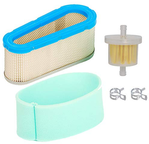 Carkio 36356 36357 Luftfilter Vorfilter 34279B Kraftstofffilter passend für Tecumseh OHV110 OHV115 OHV120 OHV125 OHV130 OHV140 OHV150 OHV155 OHV165 OHV17 OHV17 OHV17 HV175. Rasenmäher