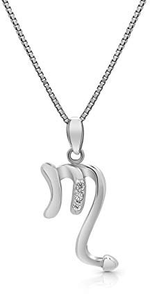 AMITSCHI® Sternzeichen-Kette aus 925 Sterling Silber - [verstellbare Sternzeichenkette für Damen] Perfekte Geschenkidee - Einzigartiges Sternzeichen Design - Skorpion 24. Oktober - 22. November