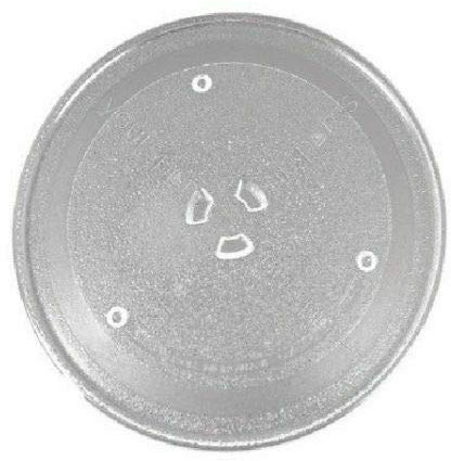 Need4Spares Glass Plate Compatible With Samsung M1610N Replacement Compatible Microwave Glass Turntable Plate