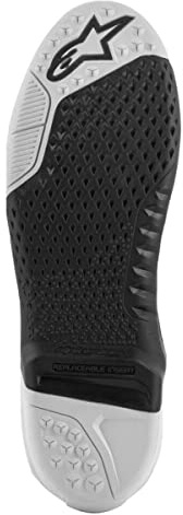 Alpinestars Ersatz-Stiefelsohlen Tech 10 Supervented Schwarz Gr. 43-44.5