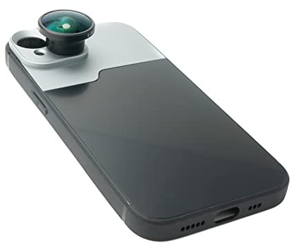 SYSTEM-S Fisheye 37 mm Lens Case Filter for Photography for iPhone 13