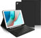 IVEOPPE Coque Clavier pour iPad 9.7 Pouces 6ème Génération 2018/iPad 5ème 9.7 2017/iPad Air 2/1, IPAD 9.7 AZERTY Magnétique Clavier Bluetooth, Version française, Noir