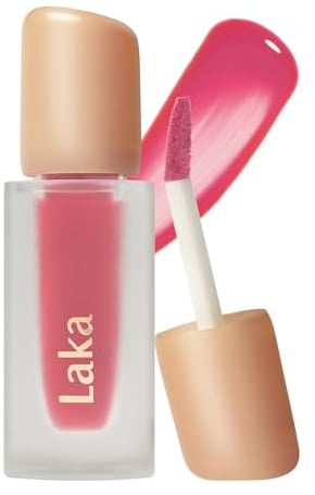 LAKA Fruity Glam Lip Tint, Glänzender & langanhaltender Lippentint, Feuchtigkeitsspendend & leicht, Vegan, K-Beauty​ (118 Adore)