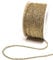 s.dekoda Kordel 50m x 2mm Gold Lurex Drehkordel Dekoband Kordelband Kordelschnur