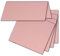FarbenFroh by GUSTAV NEUSER 100x Tischkarten in Altrosa (Rosa) - 4,5 x 10 cm - blanko - Doppel-Karten - als Platzkarten und Namenskarten für Hochzeit und Feste