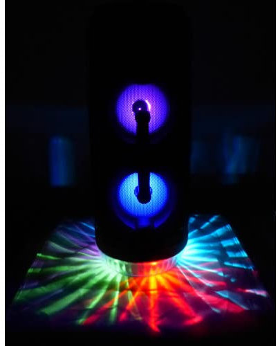 Inovalley Enceinte Lumineuse Bluetooth Karaoke 400W LIGHTSOUND