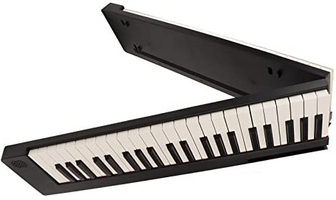 Pianoforte Pieghevole, Altoparlante Incorporato 88 Tasti Pianoforte Pieghevole Portatile 100-240V con Funzione MIDI per la Casa per Principianti (Spina europea)