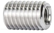2/5 stücke M8 M10 M12 M14 M16 Einsatz Hülse Konverter Mutter Kupplung304 Edelstahl Innen Außen Gewinde Adapter Schraube mutter (Color : Length 20mm, Size : M8-M16 (5pcs))