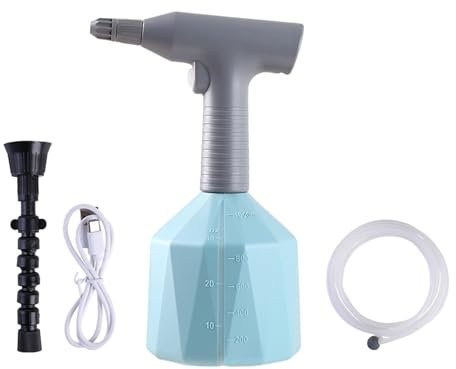Arrosoir électrique portable - Arrosoir électrique, monsieur automatique d'usine de 1 litre avec tuyau d'eau de 8,2 pieds | Plant Mister, pulvérisateur à batterie rechargeable