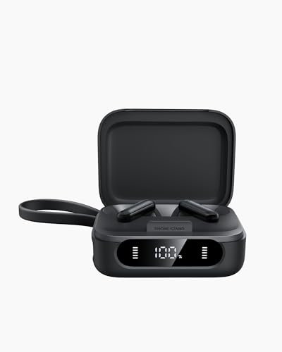 soundcore P41i by Anker Adaptive Noise Cancelling Earbuds with Portable Phone Charger (Built-in USB-C Cable), 192-h Playtime, Immersive Sound, 6-Mic AI Calls, IPX5 Wireless Earbuds, Bluetooth 5.3