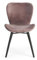 All4All Esszimmerstühle Vito - Küchenstuhl - Wohnzimmerstuhl - Polsterstuhl - Stuhl - Sessel - Esszimmer - Wohnzimmer Küche - Vielen Farben - 05 (Rosa)