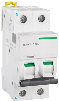 FUYUMIC Disjoncteur IDPNK2 32A A9F18632 1P+N | 32A | C | 6KA