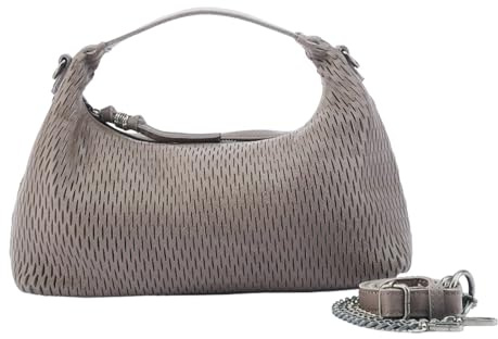 FREDsBRUDER Leder Handtasche Umhängetasche Soft Cut Handbag Muddy Khaki Brown braun
