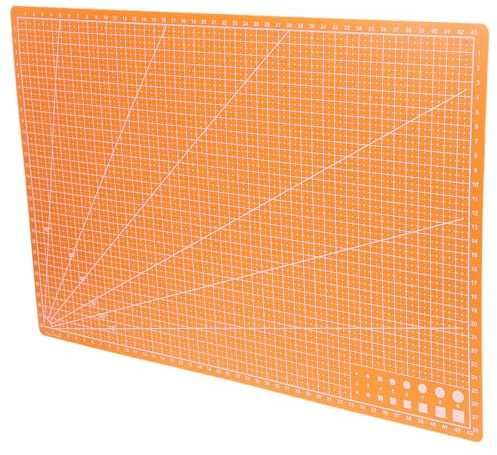 COHEALI Tapis de Découpe Double Face Auto-cicatrisant en Pp Solide, Portable, Couture et Loisirs Créatifs, Planche à Découper Précision Tissu