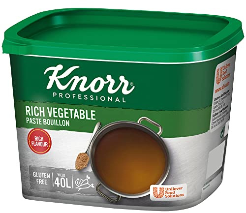 Knorr Professional Rich Vegetable Bouillon Paste - 1x1kg
