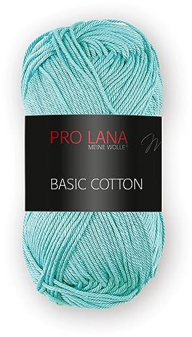 Pro Lana Basic Cotton 50g - Farbwahl (65 - aqua)