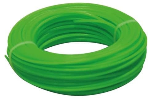 Toolland Alambre de recortador, nylon, verde, 1.6 mm, 25 m