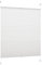DécoProfi Plissee ohne Bohren Weiß 45cm x 130cm (max. Gesamthöhe Fensterflügel) I Verspannte Plissees nach Maß mit Klemmträger/Klemmfix I Blickdichte Innenrahmen-Plissees zum Klemmen