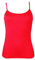 Miss Rouge: Top, camiseta de tirantes, viscosa rojo Talla única