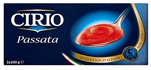 Cirio glatt Pratze Karton 3 x 200 g (Packung von 6)