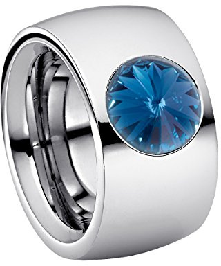 Heideman Ring Damen Coma Silber Edelstahl mit Zirkonia weiß Gr.50-65 | Coma Cocktailring Silber, Edelstahl, großer Zirkonia-Kristall, eleganter Damenring, hautfreundlich & nickelfrei, Geschenkidee