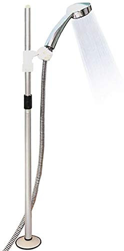 Burwells Free Standing Telescopic Shower Head Holder Suction Cup Extends To 52