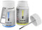 MG PRIME Vernice per auto Kit stilo di ritocco per Toyota 040 Super White II/Glacier White Vernice di base vernice trasparente ognuno 50ml