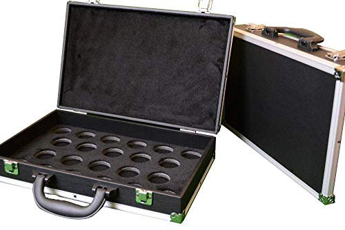 Cue & Case Man Snooker Ball Carry Case For Full Size 2 1/16 Snooker Balls