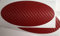 2x 150x75mm Emblem Folie (133x65mm) Carbon rot