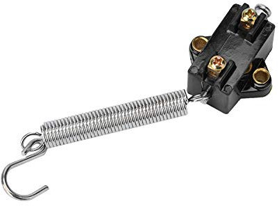 Interruttore Luce Stop A Tirare Interruttore A Molla Luce Freno Interruptor Pedal Stop adatto perBrake Light Switch,Universal 12v Iron Switch Normally Open Pull To Make,180008,