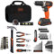 Beyond by Black+Decker Home Tool Kit with 20V MAX Drill/Driver, 83-Piece (BDPK70284C1AEV)