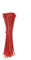 LPGLed | Fascette per cablaggio 3x160mm - 100 pezzi - Fermacavo, stringicavo - Ultraresistenti, professionali (Rosso)