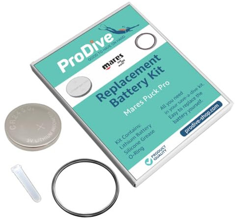 Kit de batería para ordenador de buceo Mares Puck Pro