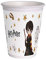 CIAO SRL Lot de 8 verres Harry Potter en papier 200 CC